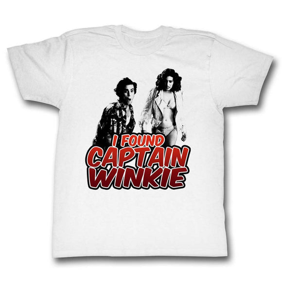 Ace Ventura Tall T-Shirt Pet Detective I Found Captain Winkie White Tee - Yoga Clothing for You