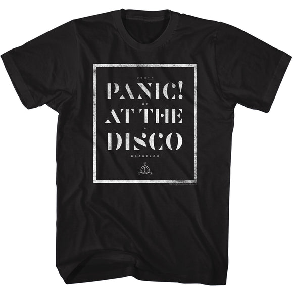 Panic At The Disco Death Of A Bachelor Black Tall Tee Shirt - Yoga Clothing for You