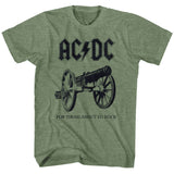 AC/DC About to Rock Again Military Heather T-shirt