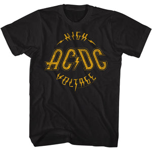 AC/DC High Voltage Retro Black T-shirt