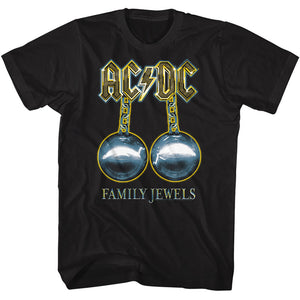 AC/DC Family Jewels Black Tall T-shirt