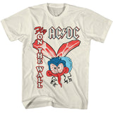 AC/DC Fly on the Wall Art Natural T-shirt