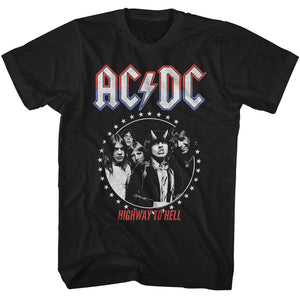 AC/DC Americana Highway to Hell Black T-shirt