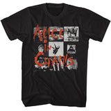 Alice in Chains Album Collage Black Tall T-shirt