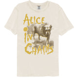 Alice in Chains Sepia Tripod Ivory Vintage Washed T-shirt