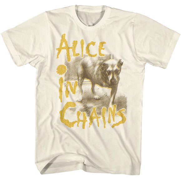 Alice in Chains Sepia Tripod Natural T-shirt