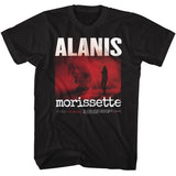 Alanis Morissette Concert Stage Black T-shirt