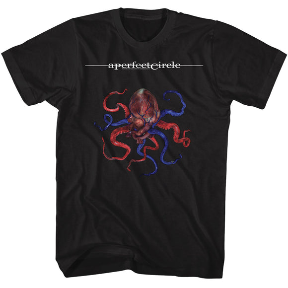 A Perfect Circle Octoheart Black Tall T-shirt