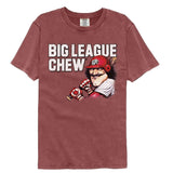 Big League Chew Vintage Moustache Washed Brick T-shirt