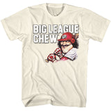 Big League Chew Vintage Moustache Natural T-shirt