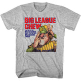 Big League Chew Slogan Grey Tall T-shirt