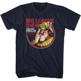 Big League Chew Pitcher Fresh Pouch Navy T-shirt