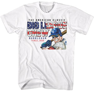 Big League Chew Since 1980 America Text White T-shirt