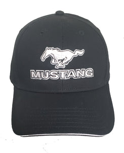 Ford Mustang Hat with Ford Logo Embroidered Cap