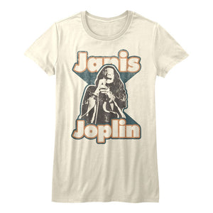 Janis Joplin Juniors T-Shirt Vintage Singer Tee