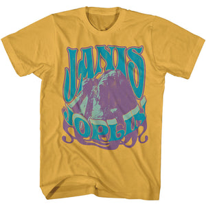 Janis Joplin Singing Ginger T-shirt