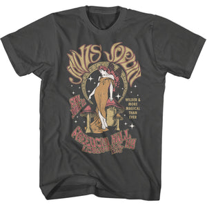 Janis Joplin Fairy and Moon Magical Smoke T-shirt