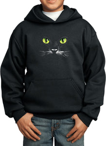 Kids Halloween Hoodie Black Cat - Yoga Clothing for You