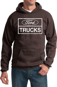 Distressed Ford Trucks Hoodie - Yoga Clothing for You