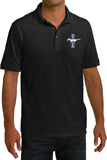 Ford Pique Polo Legend Lives Crest Pocket Print Pique Polo - Yoga Clothing for You