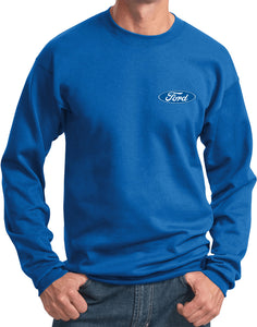 Ford Oval Sweatshirt Pocket Print - Yoga Clothing for You