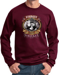 Three Stooges Sweatshirt Moonshine Whiskey - Yoga Clothing for You