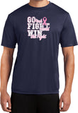 Breast Cancer T-shirt Go Fight Win Moisture Wicking Tee - Yoga Clothing for You