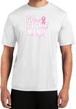 Breast Cancer T-shirt Go Fight Win Moisture Wicking Tee - Yoga Clothing for You