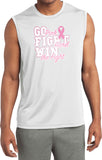 Breast Cancer T-shirt Go Fight Win Sleeveless Competitor Tee - Yoga Clothing for You