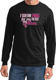 Breast Cancer T-shirt Pink For My Hero Long Sleeve - Yoga Clothing for You