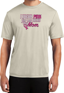 Breast Cancer T-shirt Pink For My Hero Moisture Wicking Tee - Yoga Clothing for You