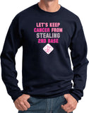 Breast Cancer Sweatshirt Second Base - Yoga Clothing for You