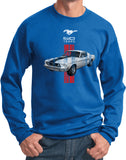 Ford Mustang Sweatshirt Red Stripe 50 Years - Yoga Clothing for You