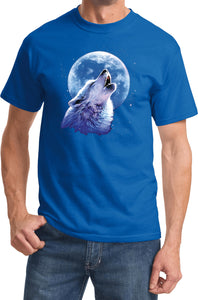 Wolf and Moon T-shirt Call of the Wild Tee - Yoga Clothing for You