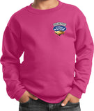 Kids Ford Mustang Sweatshirt Genuine Parts Pocket Print - Yoga Clothing for You