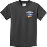 Kids Ford Mustang T-shirt Genuine Parts Pocket Print - Yoga Clothing for You