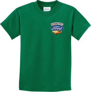 Kids Ford Mustang T-shirt Genuine Parts Pocket Print - Yoga Clothing for You