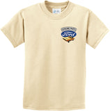 Kids Ford Mustang T-shirt Genuine Parts Pocket Print - Yoga Clothing for You