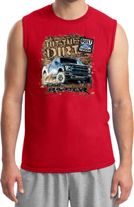 Ford F-150 T-shirt Hit The Dirt Muscle Tee - Yoga Clothing for You