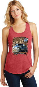 Ladies Ford F-150 Tank Top Hit The Dirt Racerback - Yoga Clothing for You