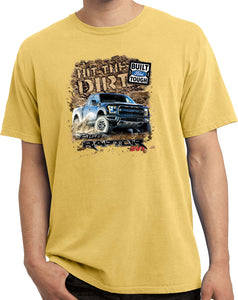 Ford F-150 T-shirt Hit The Dirt Pigment Dyed Tee - Yoga Clothing for You