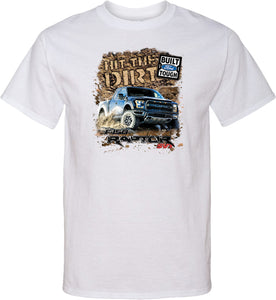 Ford F-150 T-shirt Hit The Dirt Tall Tee - Yoga Clothing for You