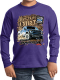 Kids Ford F-150 T-shirt Hit The Dirt Youth Long Sleeve - Yoga Clothing for You