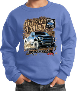 Kids Ford F-150 Sweatshirt Hit The Dirt - Yoga Clothing for You