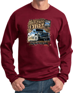 Ford F-150 Sweatshirt Hit The Dirt - Yoga Clothing for You