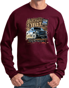 Ford F-150 Sweatshirt Hit The Dirt - Yoga Clothing for You