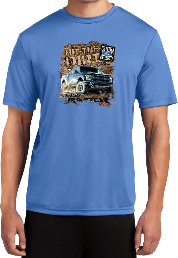 Ford F-150 T-shirt Hit The Dirt Moisture Wicking Tee - Yoga Clothing for You