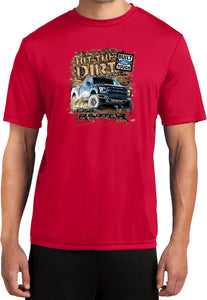 Ford F-150 T-shirt Hit The Dirt Moisture Wicking Tee - Yoga Clothing for You