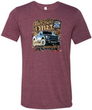 Ford F-150 T-shirt Hit The Dirt Tri Blend Tee - Yoga Clothing for You