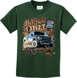 Kids Ford F-150 T-shirt Hit The Dirt Youth Tee - Yoga Clothing for You